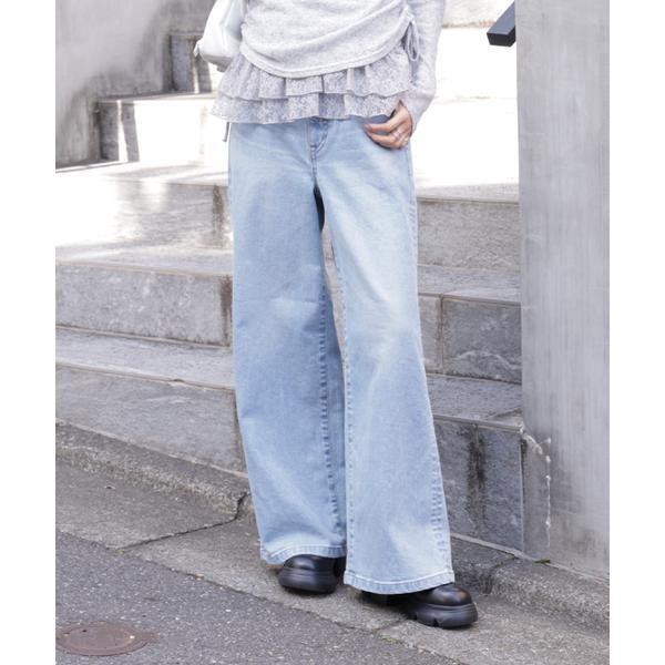 SOMETHING〉LISAワイドデニムパンツ XS別注 : マルイ(丸井)Yahoo!店