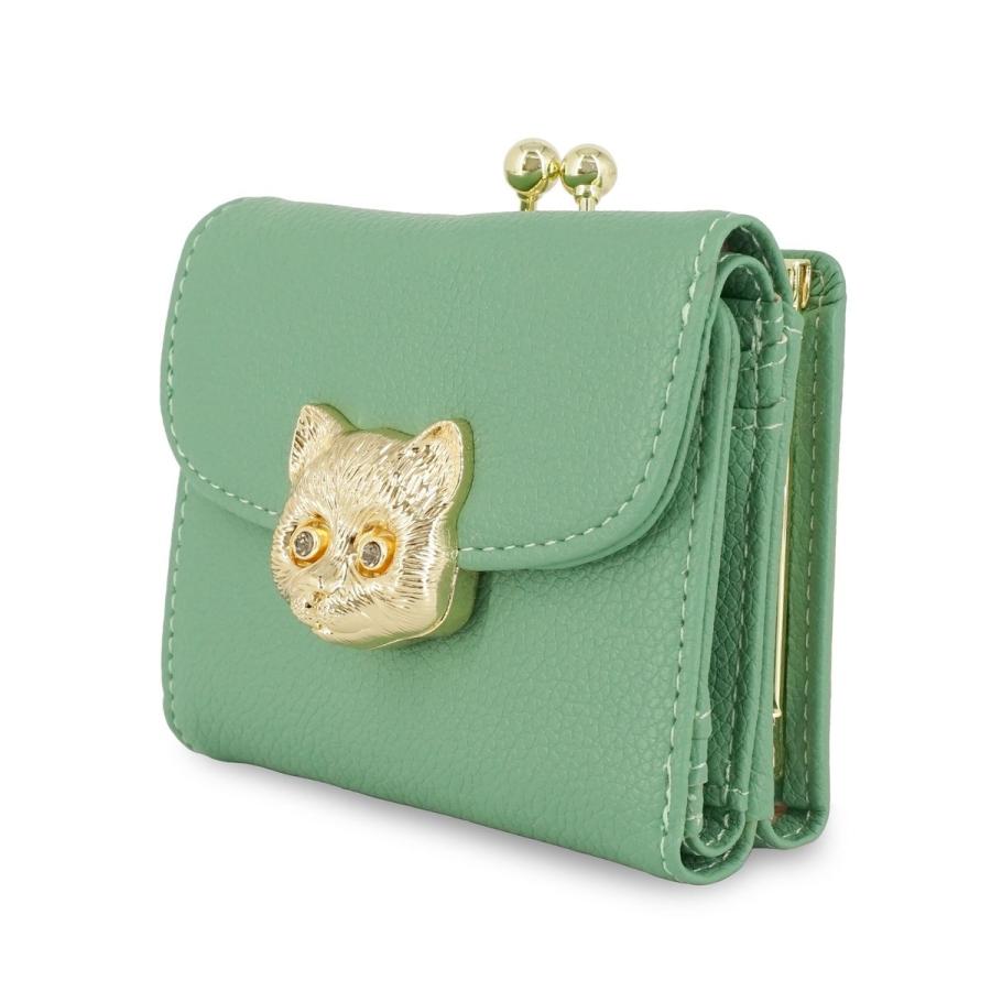 PAUL＆JOE ACCESSOIRES 三つ折り財布 レディース がま口 かわいい ポールアンドジョー サイフ ブランド コンパクト ミニ 財布  小銭入れ おしゃれ 上品 猫 ねこ ネコ BIG CAT METAL 口金ミニ財布 PJA-W1272(BLACK): ギャレリア  Bag＆Luggage｜JAL Mall｜ショッピングで ...