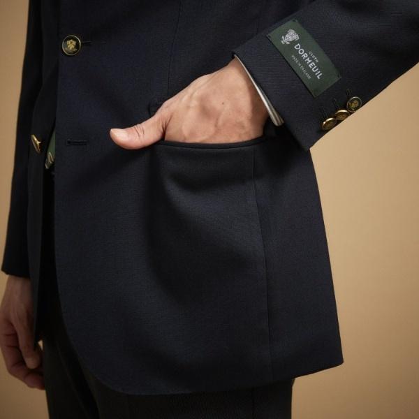DORMEUIL ストレッチフレスコ ブレザーの画像