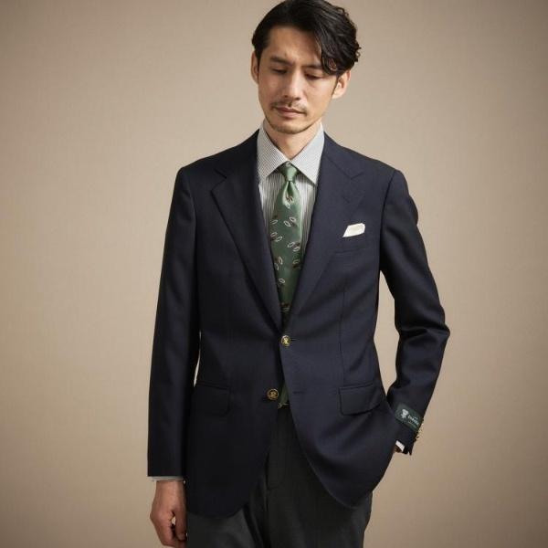 DORMEUIL ストレッチフレスコ ブレザーの画像