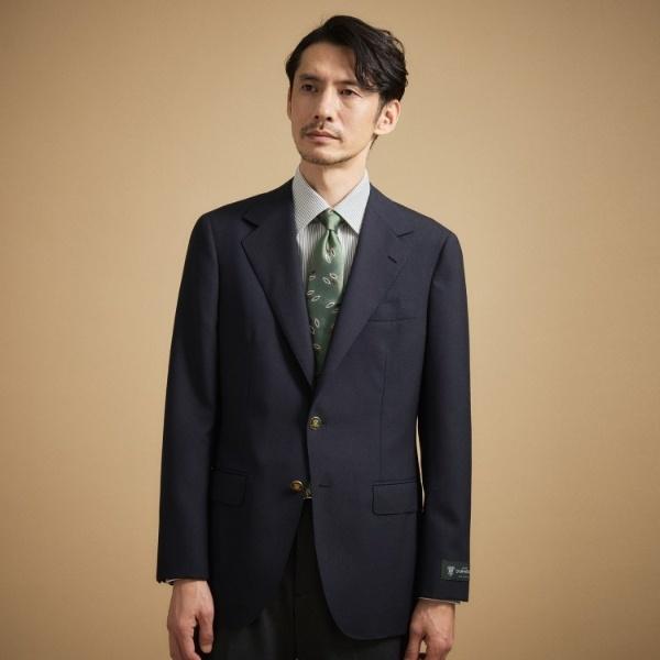 DORMEUIL ストレッチフレスコ ブレザーの画像