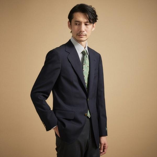 DORMEUIL ストレッチフレスコ ブレザーの画像