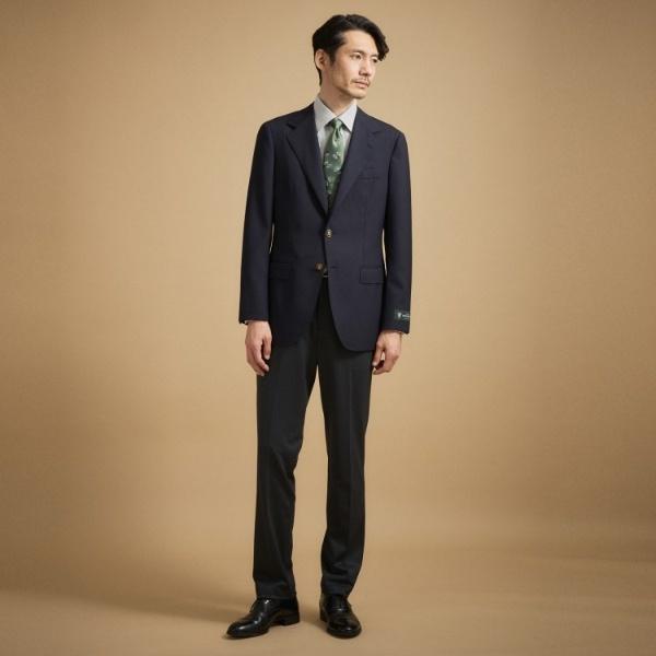 DORMEUIL ストレッチフレスコ ブレザーの画像