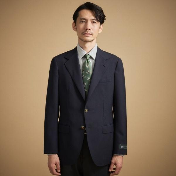 DORMEUIL ストレッチフレスコ ブレザーの画像