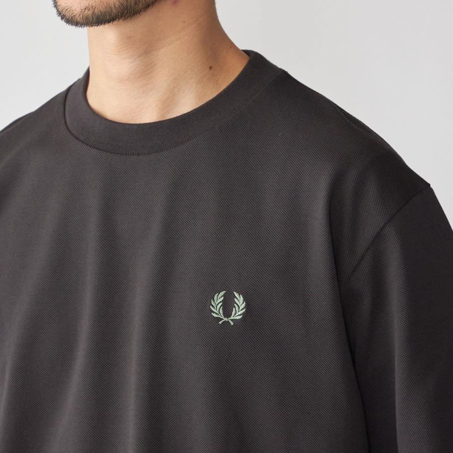 SHIPS（シップス） 【SHIPS別注】FRED PERRY: ワンポイントロゴ ピケ T