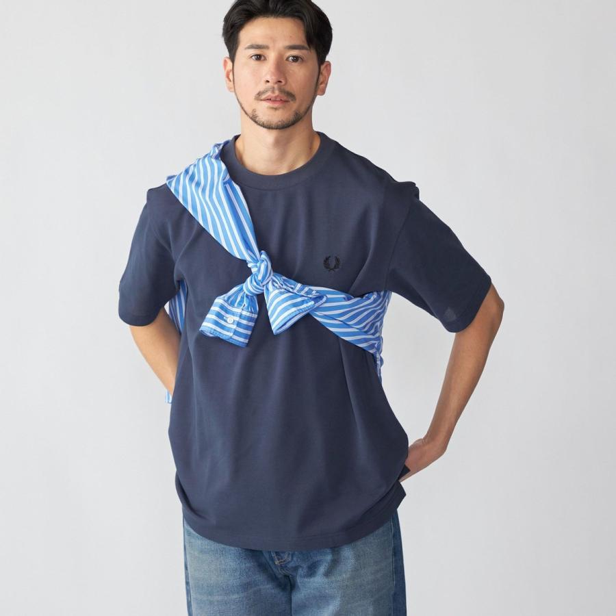たけ様【新品未使用】FRED PERRY SHIPS別注 ワンポイントロゴピケT SHIPS（シップス） 【SHIPS別注】FRED PERRY: ワンポイントロゴ ピケ T