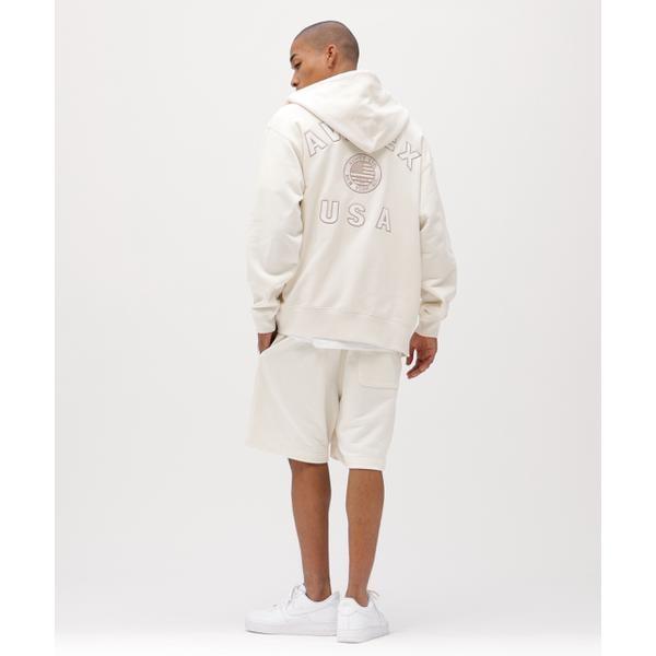 AVIREX（アヴィレックス） 《直営店限定》VARSITY FLAG ZIP PARKA 