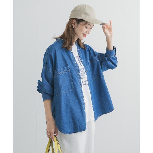 新品タグ付き　デニムバンドカラーシャツ　アーバンリサーチドアーズ URBAN RESEARCH DOORS（アーバンリサーチドアーズ） デニムバンド