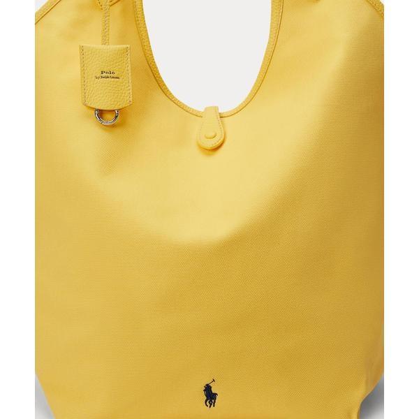 Polo Play キャンバスレザー ラージ トートの画像