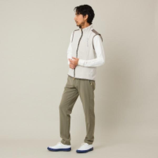 【Men's】バックロゴジップベストの画像