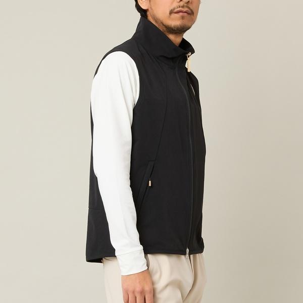 【Men's】バックロゴジップベストの画像