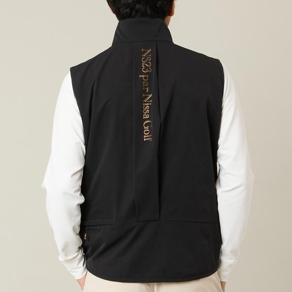 【Men's】バックロゴジップベストの画像