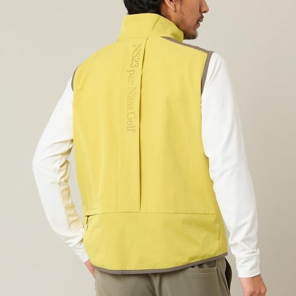【Men's】バックロゴジップベストの画像
