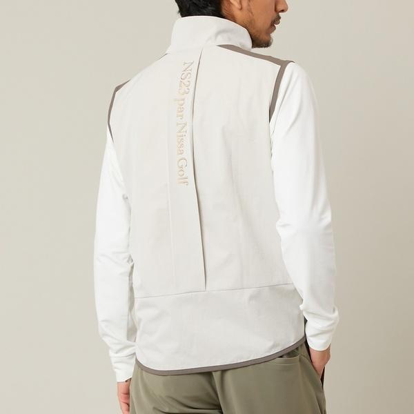【Men's】バックロゴジップベストの画像