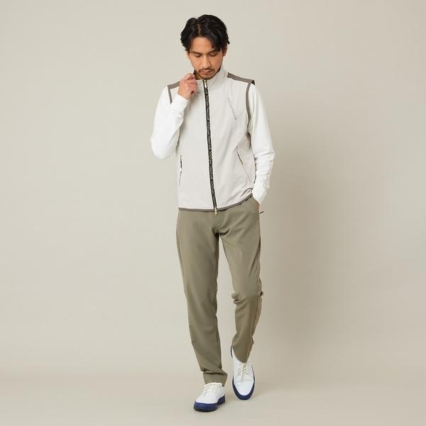 【Men's】バックロゴジップベストの画像