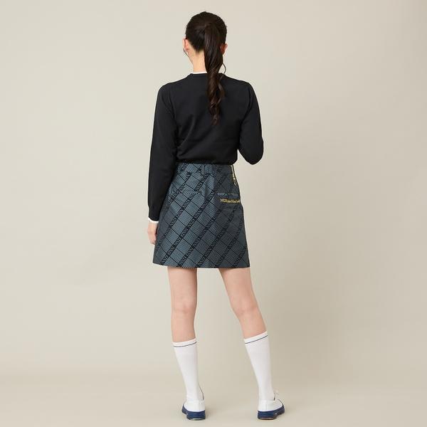 【Women's】【セットアップ可】米沢織ジャカードスカートの画像
