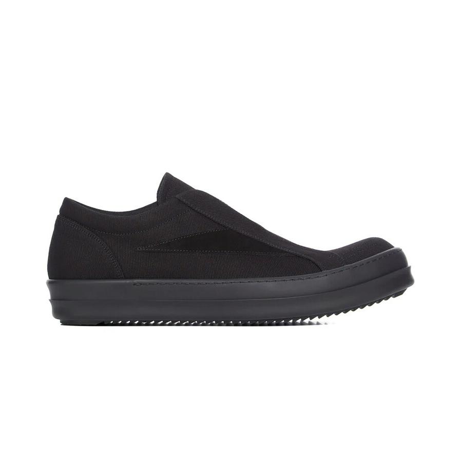LACELESS VINTAGE SNEAKS / オールブラック [DU01F4811 DOLVSの画像