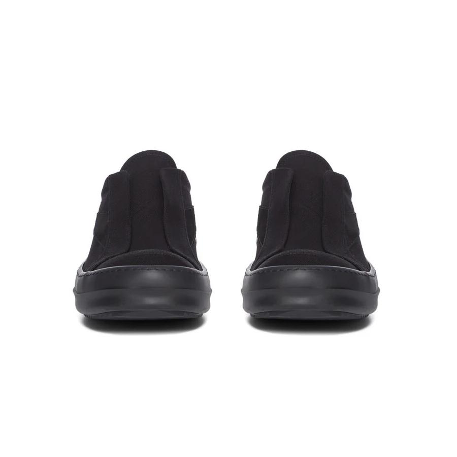 LACELESS VINTAGE SNEAKS / オールブラック [DU01F4811 DOLVSの画像