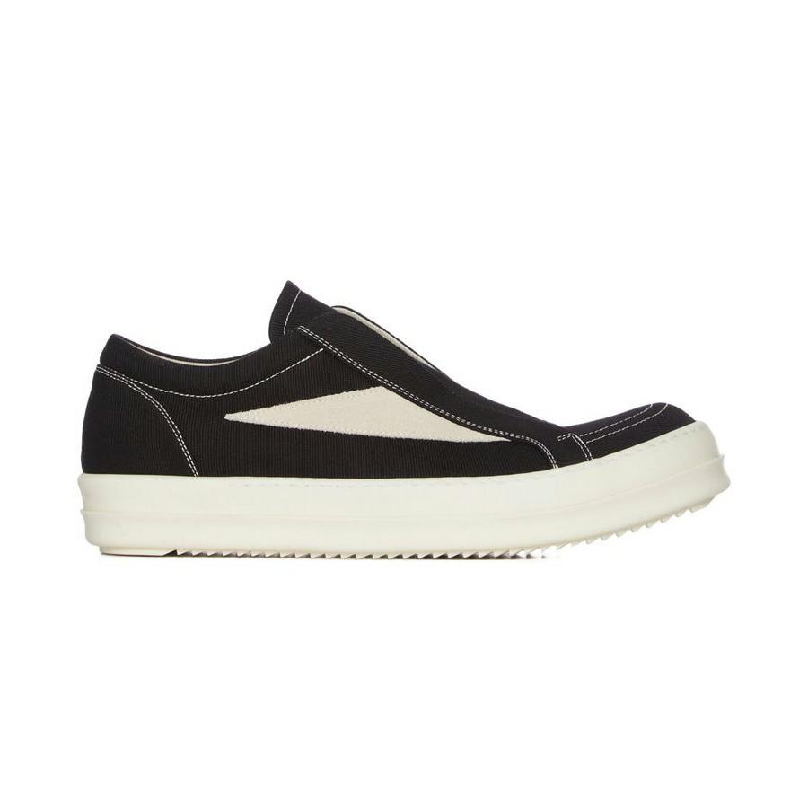LACELESS VINTAGE SNEAKS / ブラック×ミルク [DU01F4811 DOLVの画像