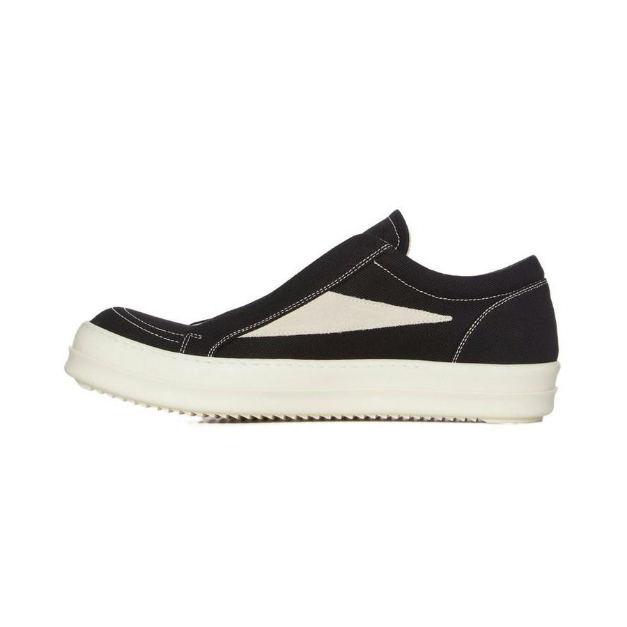 LACELESS VINTAGE SNEAKS / ブラック×ミルク [DU01F4811 DOLVの画像