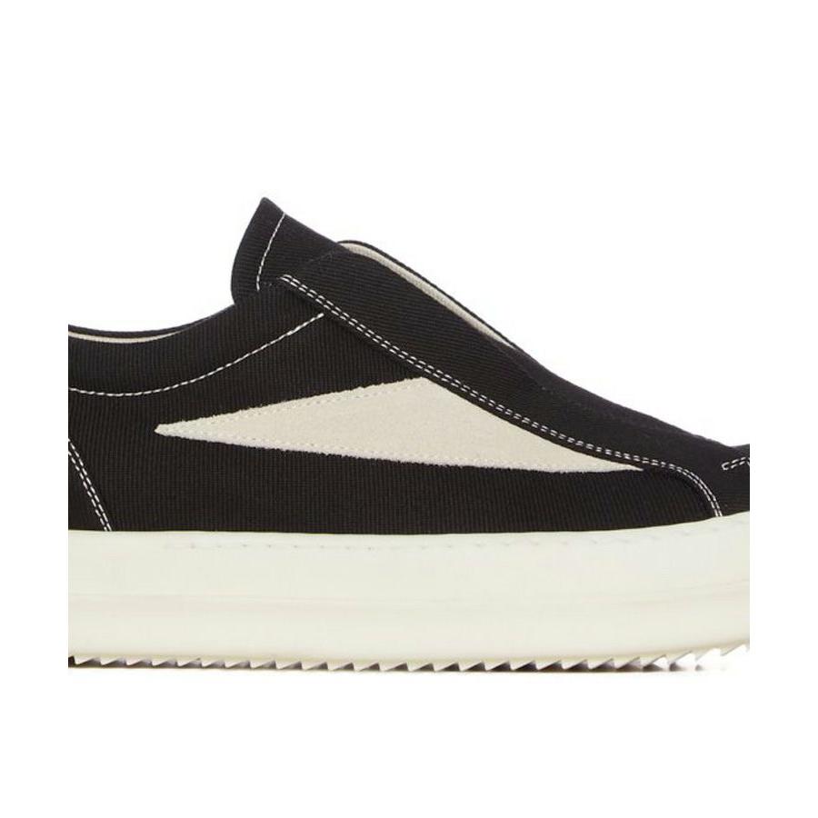 LACELESS VINTAGE SNEAKS / ブラック×ミルク [DU01F4811 DOLVの画像