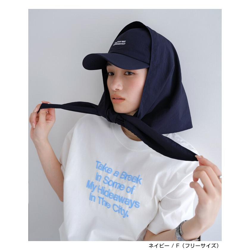 andme ANME アンメ 撥水加工 ナイロン ロゴ キャップ新品未使用 接触冷感 UVカット(UPF50＋) 撥水加工ナイロンロゴキャップ ANME