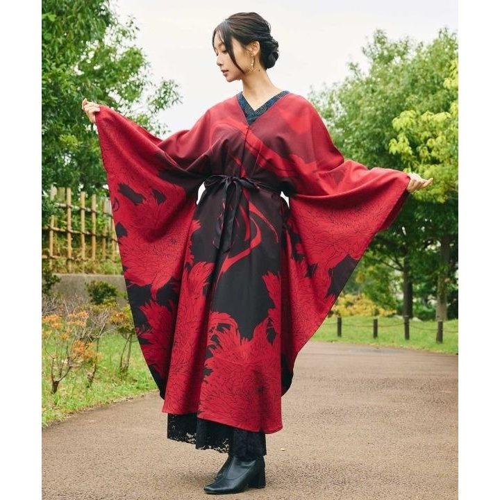 倭物やカヤ　花墨ワンピース　YE YAMABUKI カヤ】花墨ワンピース : マルイ(丸井)Yahoo!店 - 通販 - Yahoo