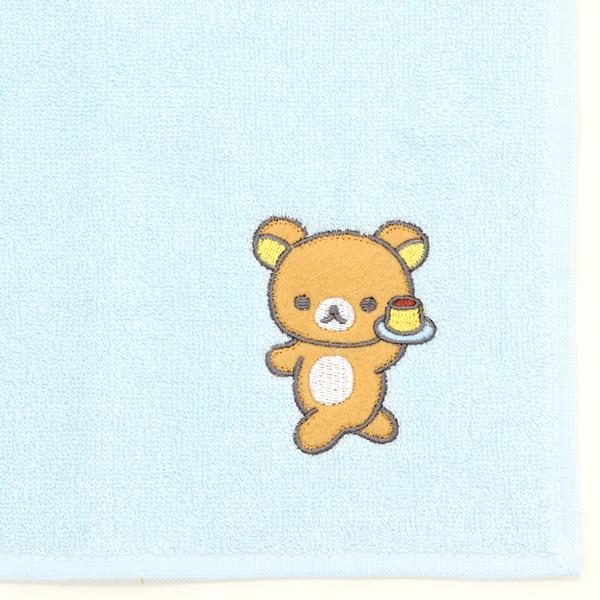 リラックマ　タオルかけ　コリラックマ　キイロイトリ　ハナマル✨　日本製！ blooming（ブルーミング） リラックマ タオルハンカチ（パッケージ入り