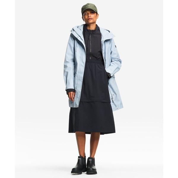 GORE-TEX ゴアテックス 防風 防水 透湿 ロングフーデッドフィッシュテールジャケットの画像