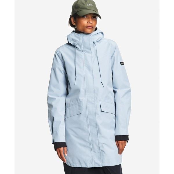 GORE-TEX ゴアテックス 防風 防水 透湿 ロングフーデッドフィッシュテールジャケットの画像