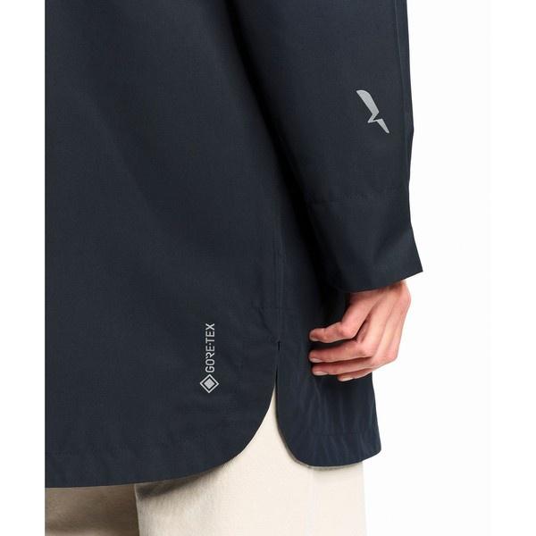 GORE-TEX ゴアテックス 防風 防水 透湿 ロングフーデッドフィッシュテールジャケットの画像