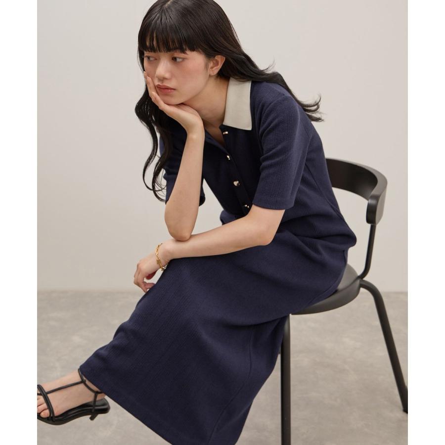 ADAM ET ROPE'（アダムエロペ） 【WEB限定】ハーフスリーブポロシャツ