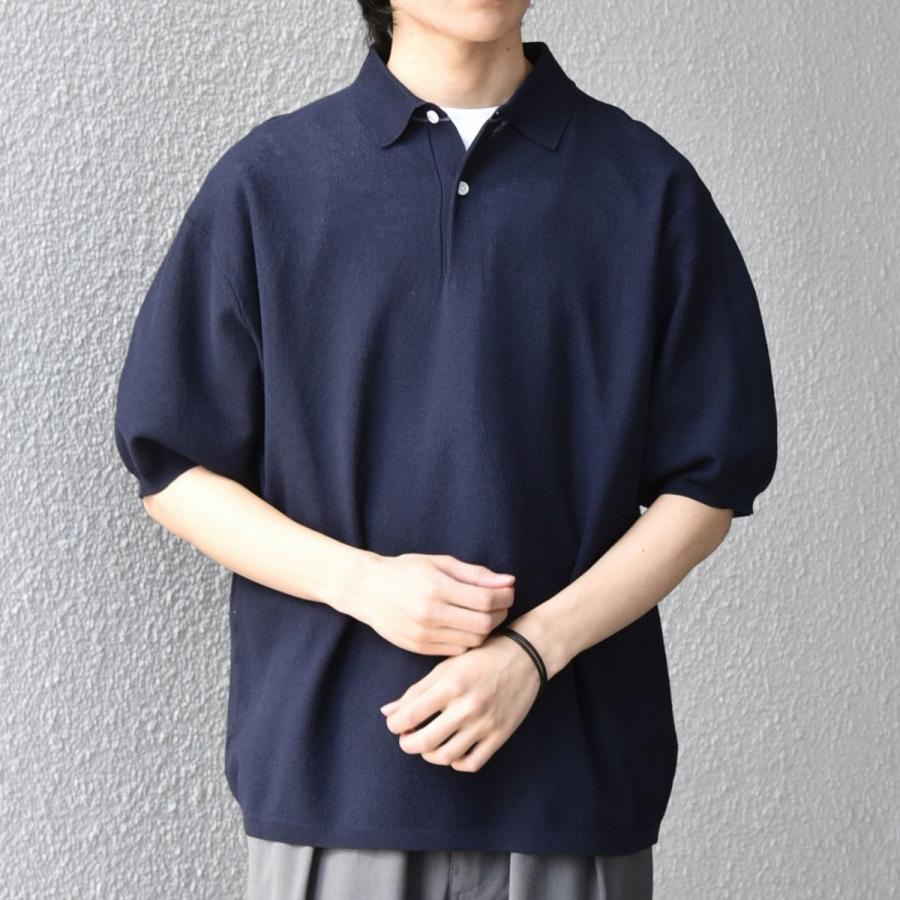 【美品】theory サマーニット半袖ポロシャツ　S size SHIPS any any:〈手洗い可能〉TEXBRID(R) ドライタッチ サマー ニット