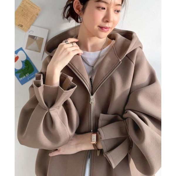 ふんわり、ゆったり、袖にキュン♪ダブルジップキャンディスリーブ 
