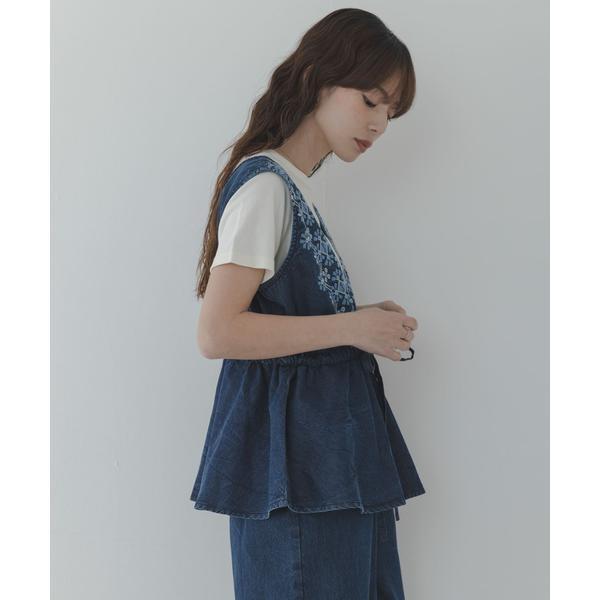 クロス刺繍ペプラムサロペット : マルイ(丸井)Yahoo!店 - 通販 - Yahoo 