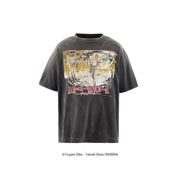 SAINT MICHAEL／セントマイケル／DN_SS T-SHIRT／DETH NOTE／BLACの画像