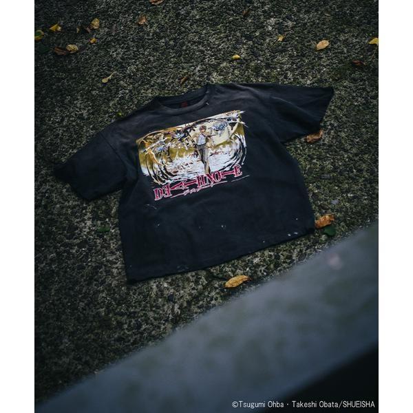 SAINT MICHAEL／セントマイケル／DN_SS T-SHIRT／DETH NOTE／BLACの画像