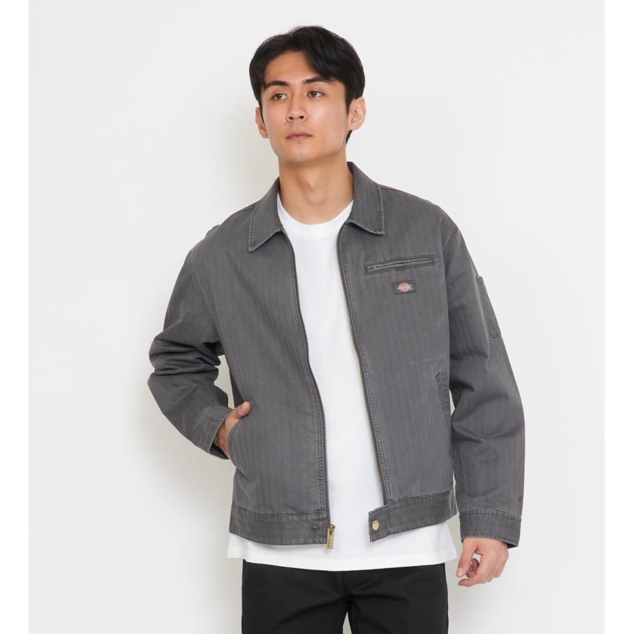 tripster dickies ツイード ジャケット グレー ヘリンボーン L Dickies（ディッキーズ） ヘリンボーン ジャケット : マルイ(丸井