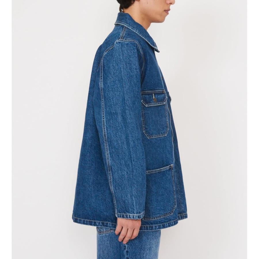 限定別注　希少　USA製 Dickies ASSC デニム チョア コート ＸＬ 90's Dickies Denim Chore Coat In Indigo XL / 90s ディッキーズ