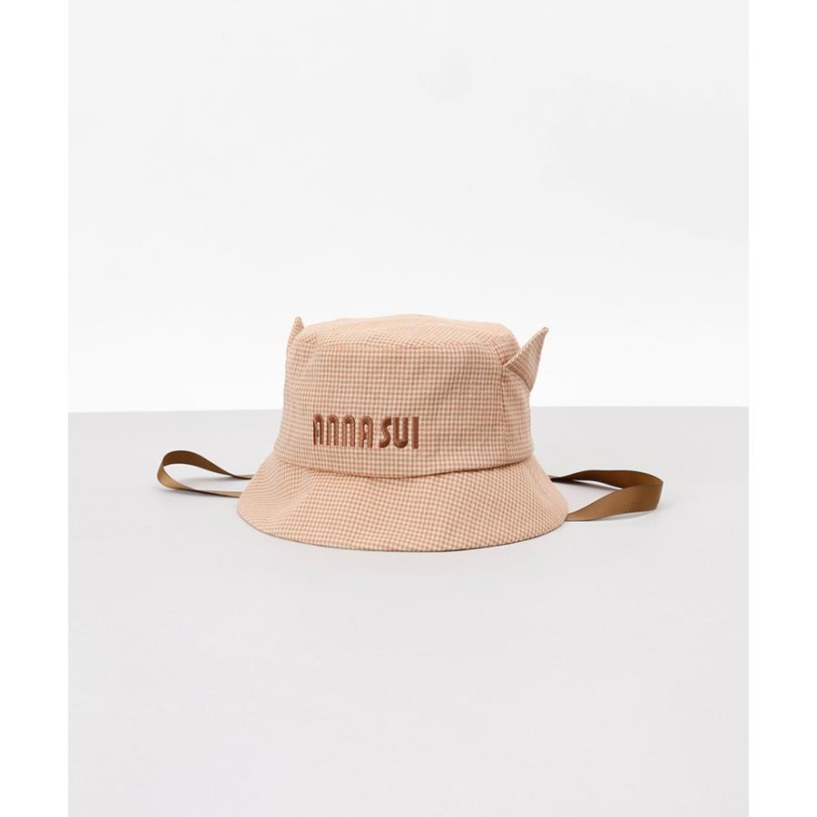 ANNA SUI（アナスイ） 【 ANNA SUI（アナ スイ）】ネコ耳ロゴ刺しゅう
