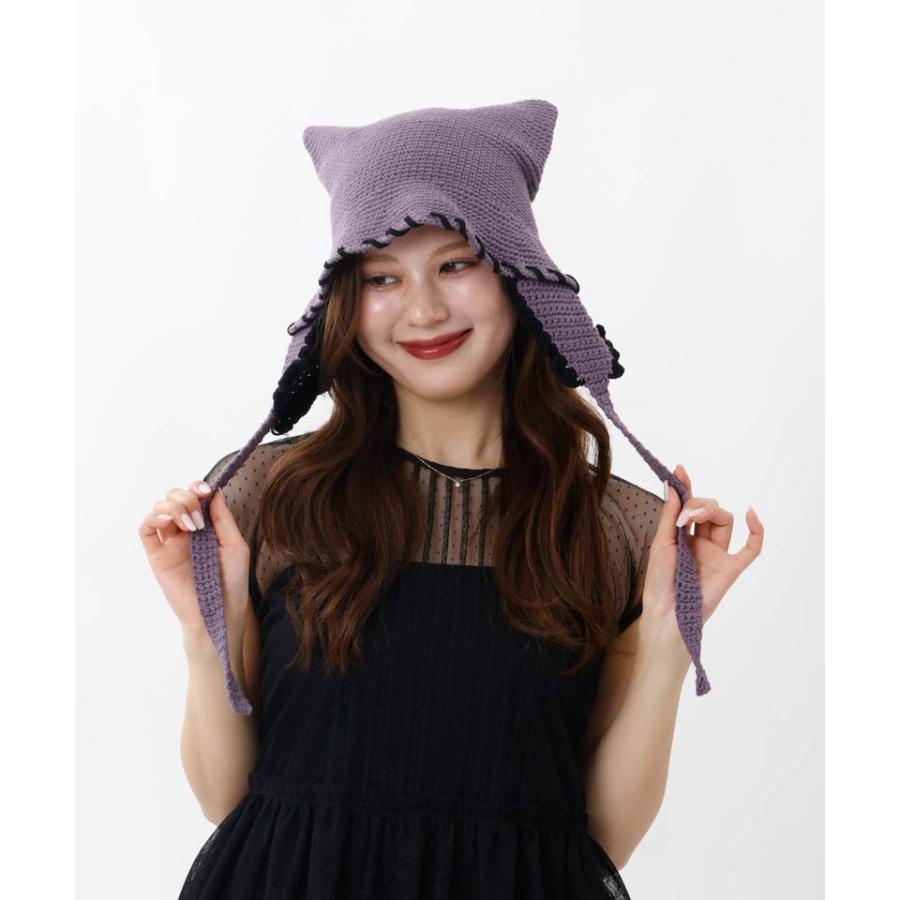 ANNA SUI（アナスイ） 【 ANNA SUI（アナ スイ）】ネコ耳ボンネット