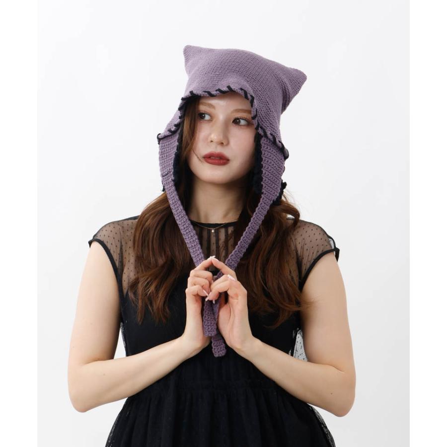 ANNA SUI（アナスイ） 【 ANNA SUI（アナ スイ）】ネコ耳ボンネット