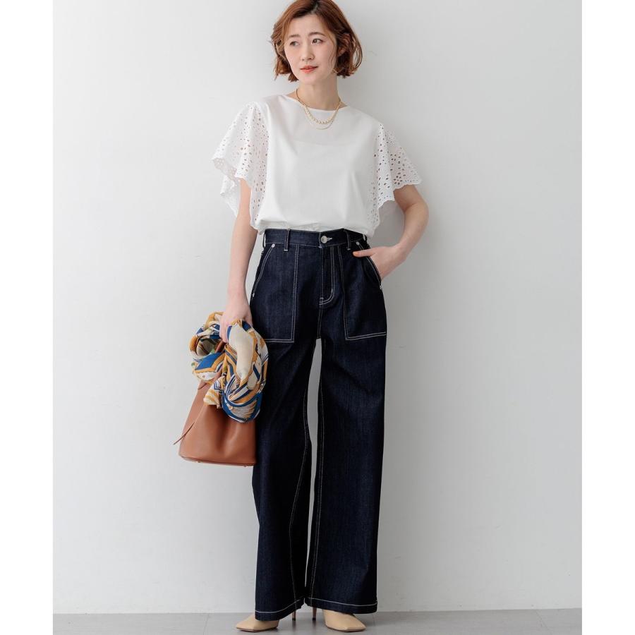 見上愛さん着用】23区 Summer DENIM ベイカーパンツ 【公式通販】