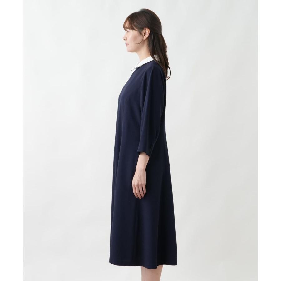 レースコンビ付け襟【Leilian WHITE LABEL】の画像
