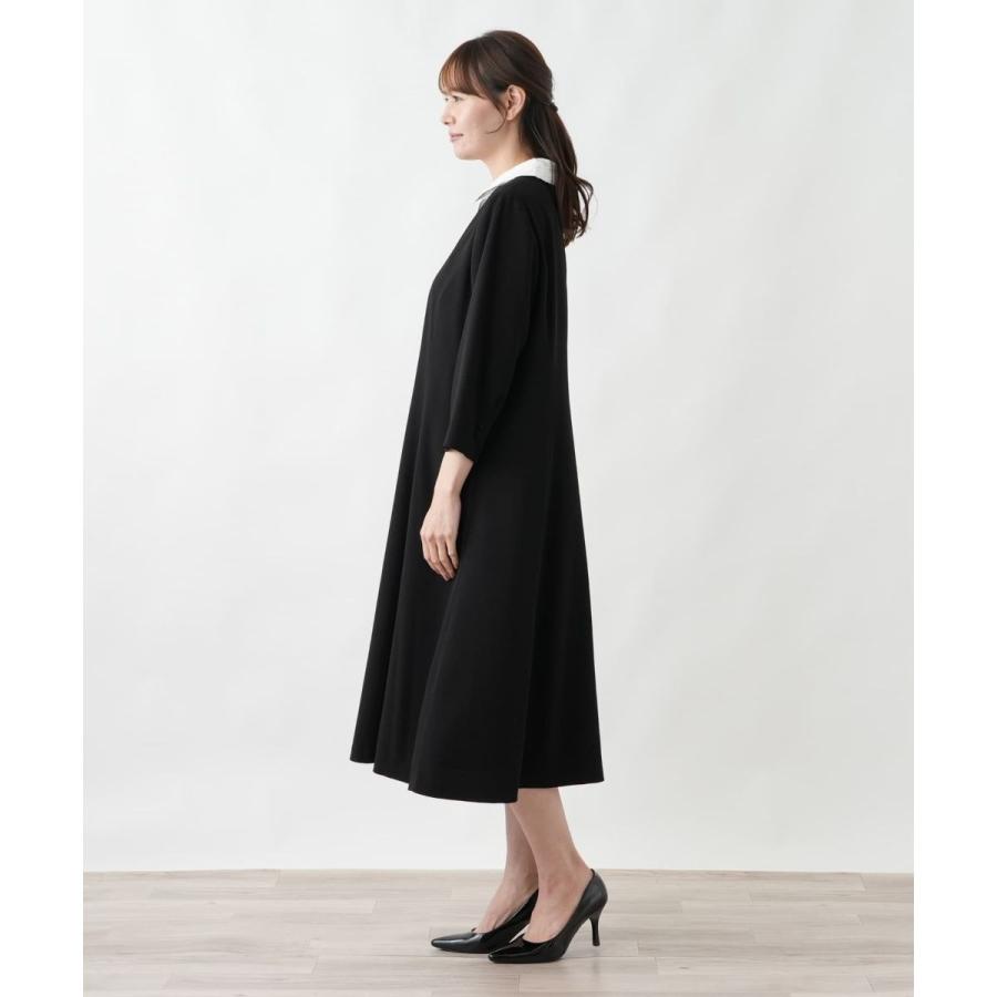 レースコンビ付け襟【Leilian WHITE LABEL】の画像