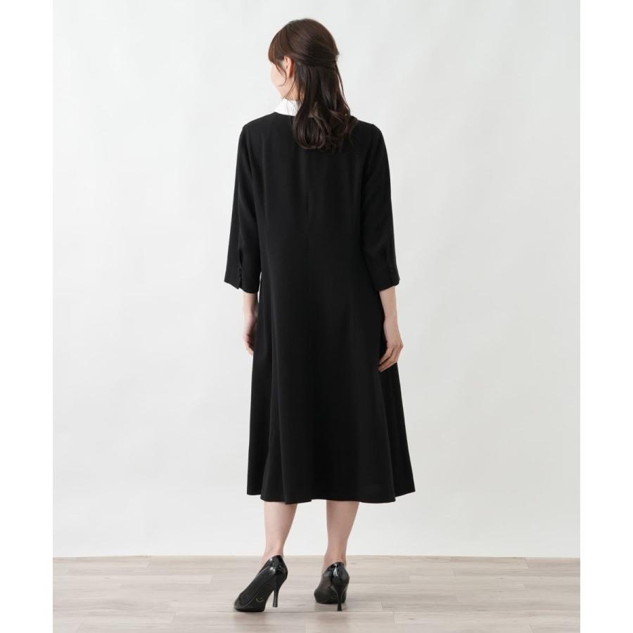 レースコンビ付け襟【Leilian WHITE LABEL】の画像