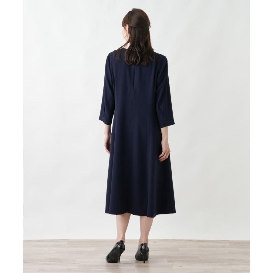レースコンビ付け襟【Leilian WHITE LABEL】の画像