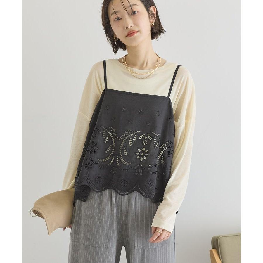 大人気完売品✨アメリ レースビスチェ キャミ アイボリー 25SS AMERICAN HOLIC（アメリカンホリック） ベスト ジレ レースビスチェ