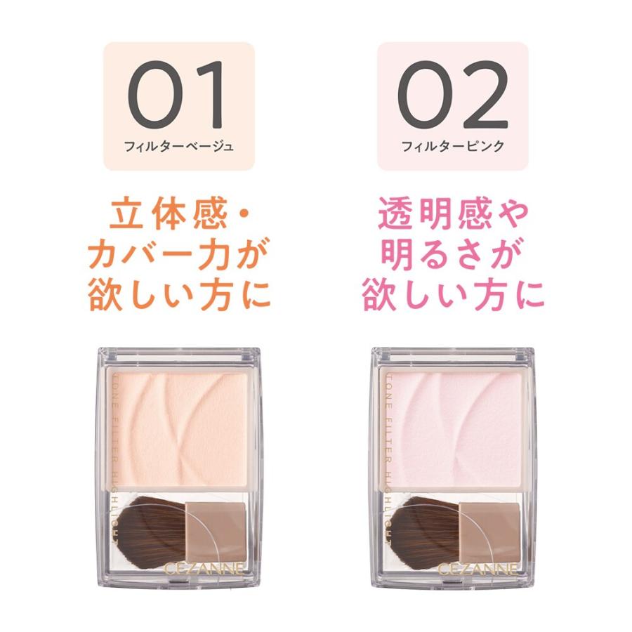 CEZANNE（セザンヌ化粧品） トーンフィルターハイライト02 フィルター