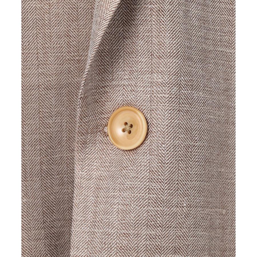 【Loro Piana Fabric】SUMMER TIME ジャケット_ヘリンボーン織の画像